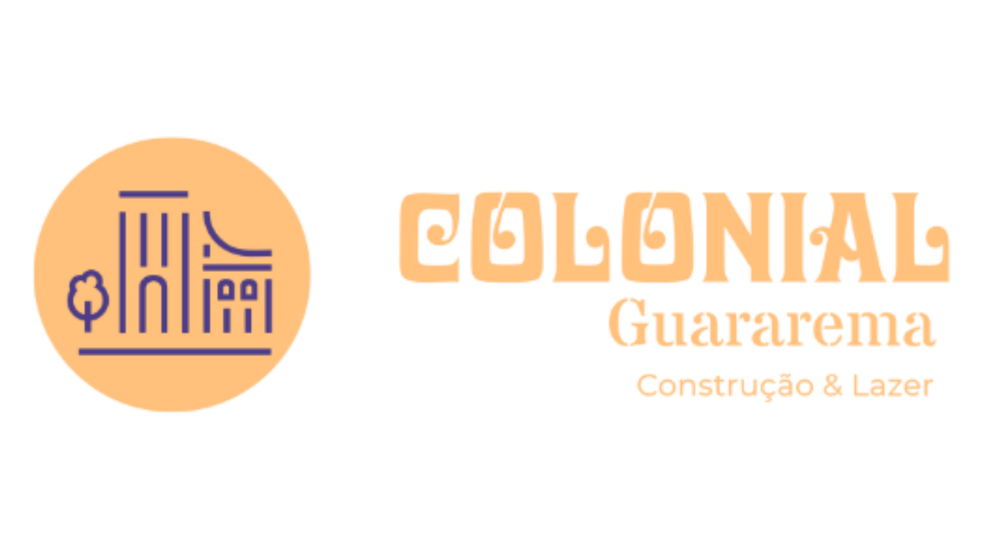 Logotipo Colonial Guararema rodapé sobre nós