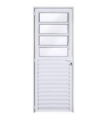 Porta Social L-25 Esquerda 2,10X0,80 Branca (DL)