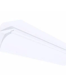 Meia Cana Pvc branco 6mts (Real)