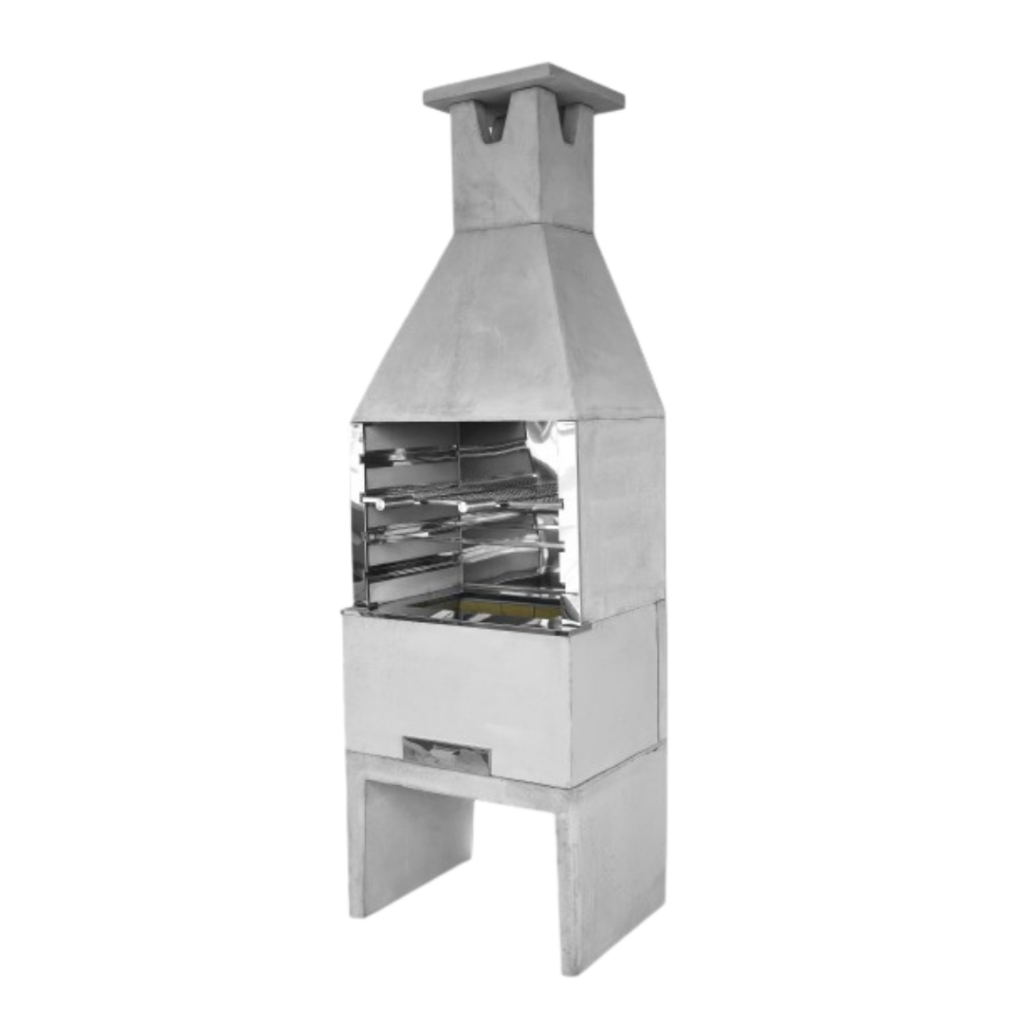 Churrasqueira Pre moldada refracon 74 cinza 5941