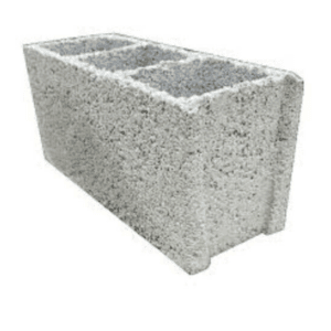 Bloco de Concreto Comum 14x19x39 3 Furos