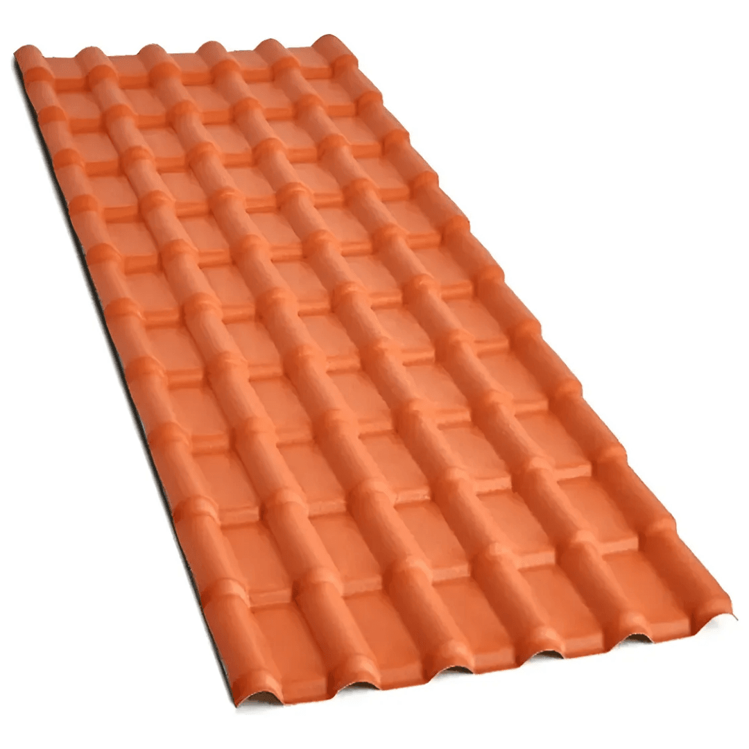 Telha Plan Terracota Pvc 242X88 - Lux